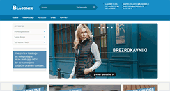 Desktop Screenshot of blagomix.si